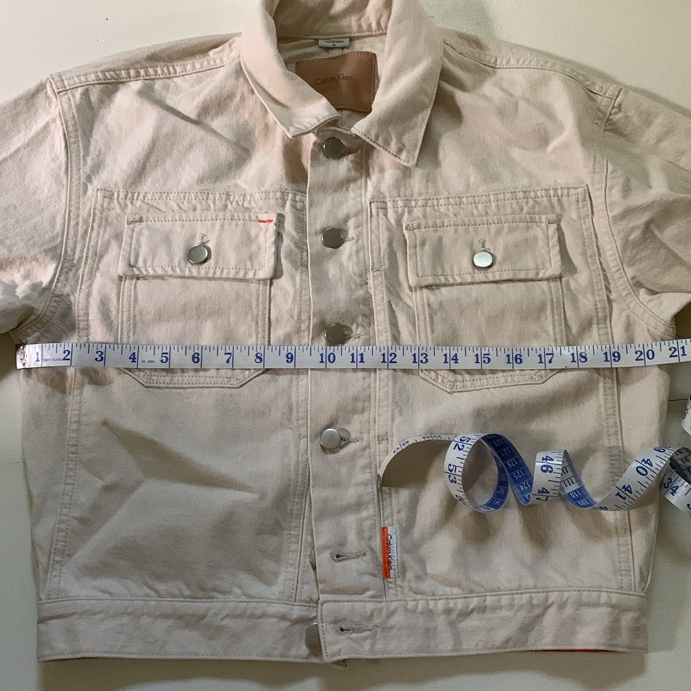 Calvin Kline x Heron Preston natural denim jacket - Picture 10 of 12